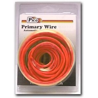 Pico 81181PT  18 AWG Red Primary Wire Copper Stranded Conductor with PVC Jacket  35' per Package