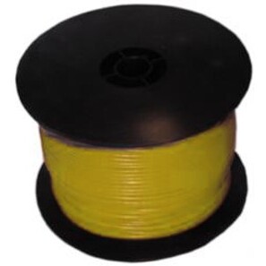 Pico 81202A  20 AWG Yellow Primary Wire Copper Stranded Conductor with PVC Jacket  1000' per Bulk Spool