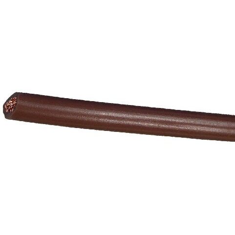 Pico 81226J  22 AWG Brown Primary Wire Copper Stranded Conductor With PVC Jacket 50' per Junior Spool