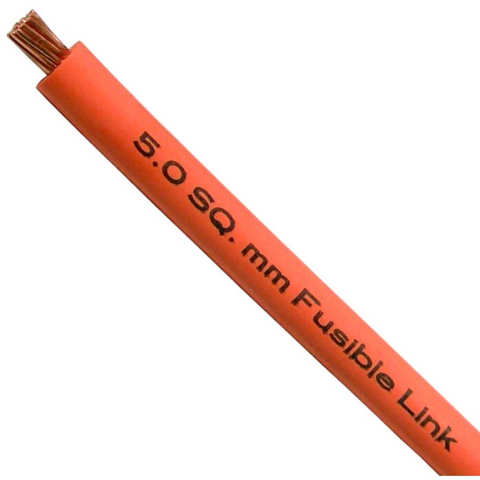 Pico 8122S  10 Gauge Fusible Link Wire (5.0 SQ mm) 75' per Package - Color Will Vary
