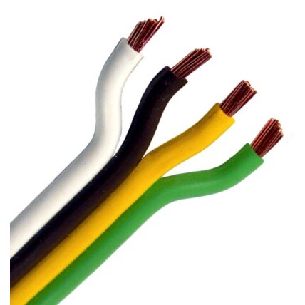 Pico 8141PT  14 Gauge 4 Conductor Parallel Primary Wire 25' per Package