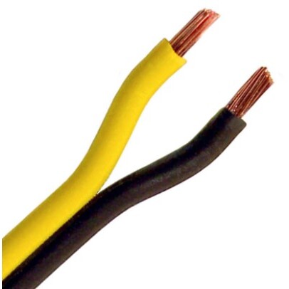 Pico 8147PT  16 Gauge 2 Conductor Parallel Primary Wire 25' per Package