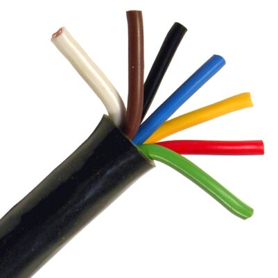 Pico 8150A  7-Way Trailer Wiring Cable 6-12ga 1-10ga Conductor 250' per Spool