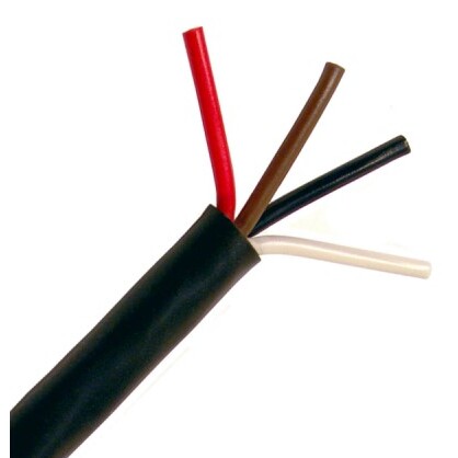 Pico 8152S  4-Way Trailer Wiring Cable 4-14ga Conductor 100' per Package