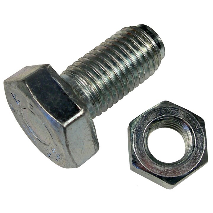 Pico 9350K  8mm x 10mm Metric Hex Head Cap Screw & Nut Fine Pitch 1.0 Pitch 1 Set per Package