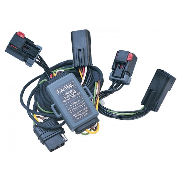 Pico 6983PT  LiteMate Vehicle to Trailer Wiring Kit (42215) Compatible with Dodge/Chrysler/Plymouth Minivans 1996-2000, Dodge Durango 1998-2003