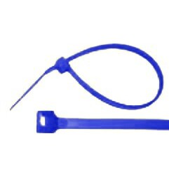 Pico 7112PT  11" 50 lbs Blue Nylon Tie Wrap 25 per Package