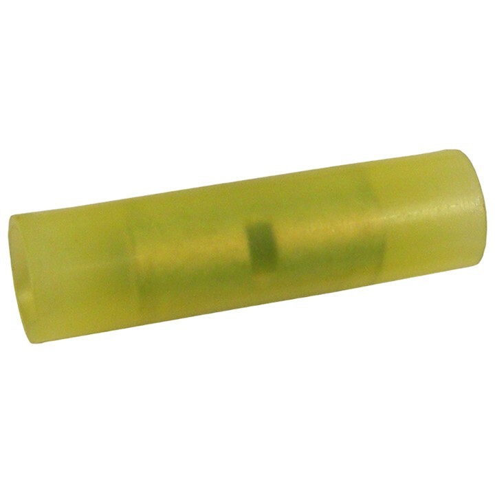 Pico 2200A  12-10 AWG(Yellow)  Nylon Insulated Electrical Wiring Solid Barrel Butt Connector 500 Per Package