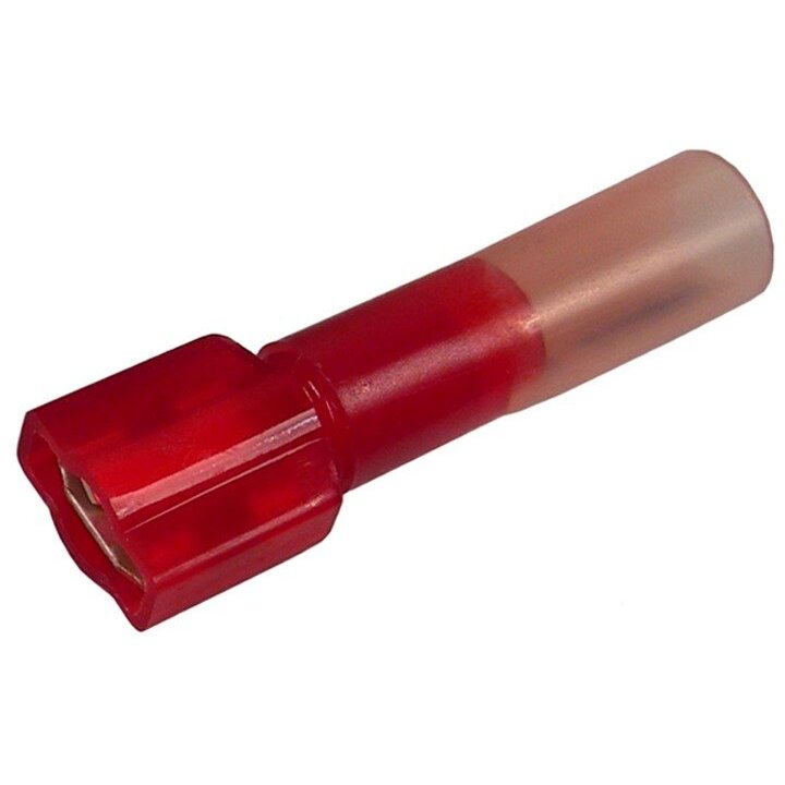 Pico 2218AA  22-16 AWG Electrical Wiring Heat Shrink 0.250" Tab Female Fully Insulated Quick Connects 1000 Per Package
