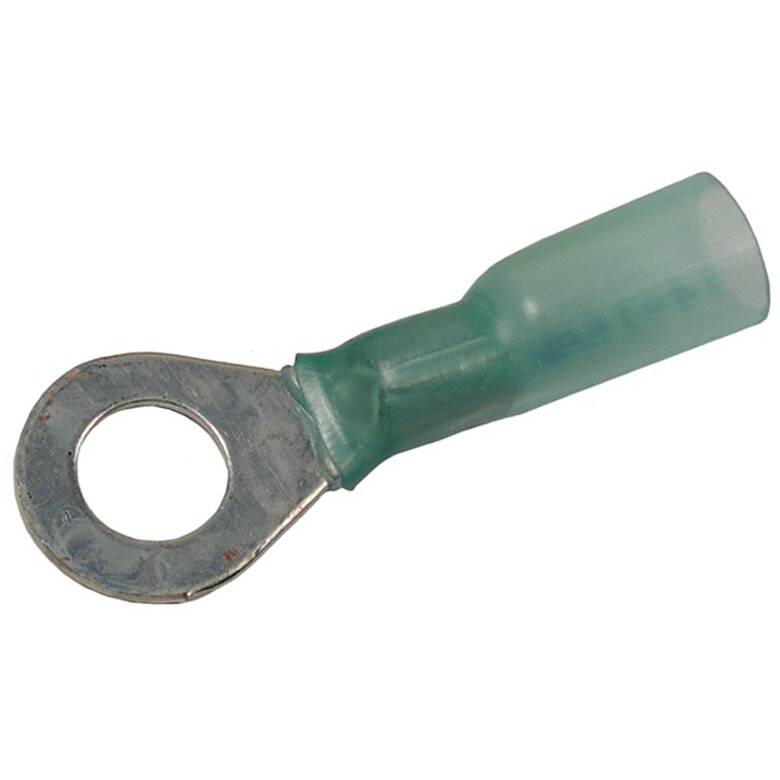 Pico 2221G  16-14 AWG Electrical Wiring Heat Shrink #8 Ring / Eye Terminals 25 Per Package
