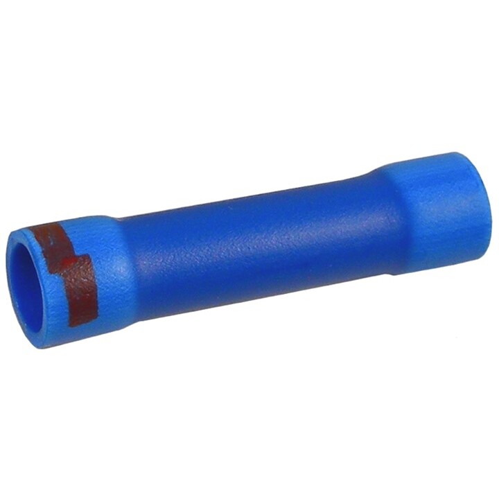 Pico 2280PT 16-14 AWG to 22-18 AWG Blue with Red Stripe Electrical Wiring Step Down Butt Connector 25 Per Package Pico 2280PT 16-14 AWG to 22-18 AWG Blue with Red Stripe Electrical Wiring Step Down Butt Connector 25 Per Package
