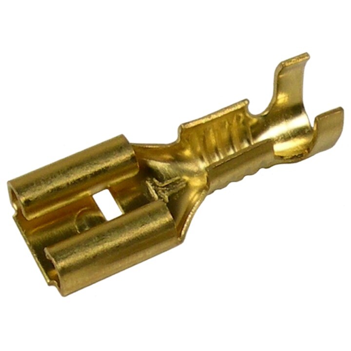 Pico 2465A  16-14 AWG Non-Insulated Electrical Wiring 0.250" Tab Open End Female Quick Connect 1000 Per Package