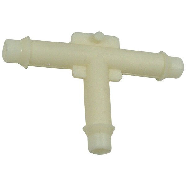 Pico 5233PT  1/4" ID Vacuum Line Tee Connectors High Impact Nylon Barbed to Hold Hose - 10 per Package