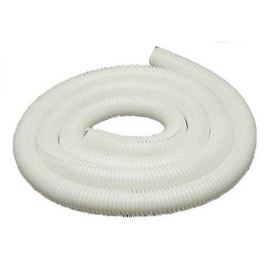 Drossbach KITBAG034  White Corrugated Tubing - Split Loom 3/4" x 6'