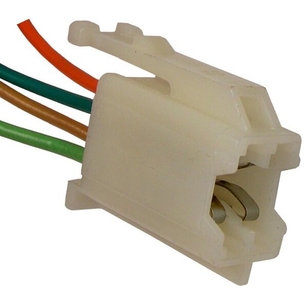 Pico 5309PT  Replacement Front Radio Speaker Connector Pigtail White 4-20ga Leads Compatible with GM Vehicles 1978-82 - 1 per Package