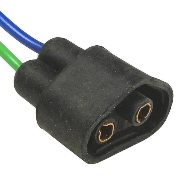 Pico 5329C  Replacement Electronic Voltage Regulator Connector Pigtail Black 2-14ga Leads Compatible with Chrysler Vehicles 1972-87 - 1 per Bag