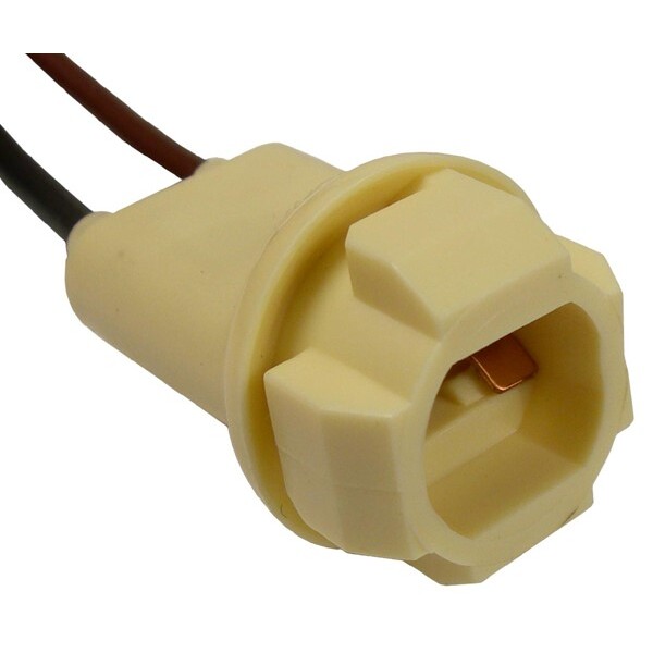 Pico 5414PT  Side Marker and License Plate Light Socket 2-18ga Leads (3588314, 4450821, 4400147) for Bulb 194 Compatible with Chrysler Vehicles 1974-1992
