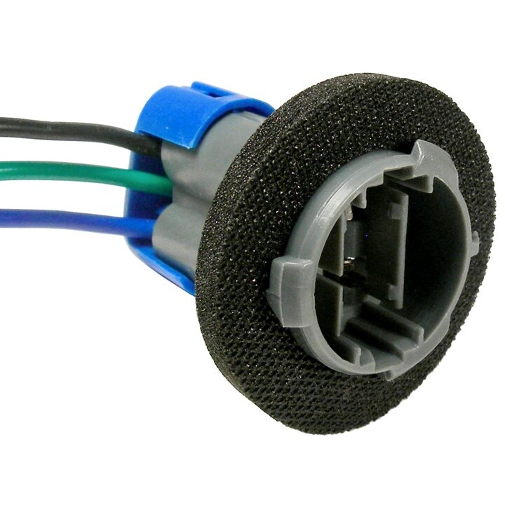 Pico 5426PT  Stop-Tail-Turn-Backup Wedge Bulb Light Socket 2-18 1-16ga Lead (12083005) for Bulb 3157 Compatible with GM Vehicles 1988-1995