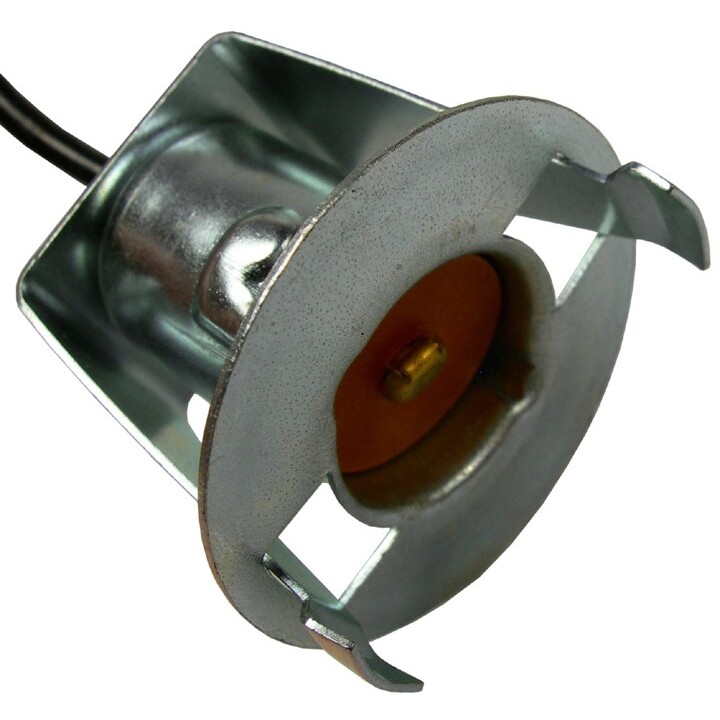 Pico 5442A Universal Single Contact Light Socket for License Plate and Instrument Panel 7/8" to 1-1/8" Hole 1-18ga Lead for Bulb 63, 1003 and 1156 - 25 per Package Pico 5442A Universal Single Contact Light Socket for License Plate and Instrument Panel 7/8" to 1-1/8" Hole 1-18ga Lead for Bulb 63, 1003 and 1156 - 25 per Package