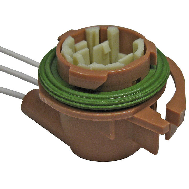 Pico 5496A  Park-Turn, Stop-Tail and Turn Socket (15306147) for Bulb 3057, 3157 and 3357 Compatible with GM Vehicles 1999-On - 25 per Package