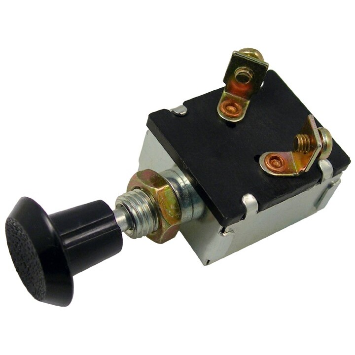 Pico 5521PT Standard 6 or 12 Volt Push-Pull Switch SPST 1 per Package Pico 5521PT Standard 6 or 12 Volt Push-Pull Switch SPST 1 per Package