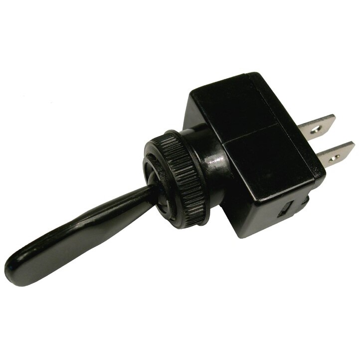 Pico 5540PT  12 Volt 16 Amp On-Off Toggle Switch 1" Black Handle SPST 1 per Package