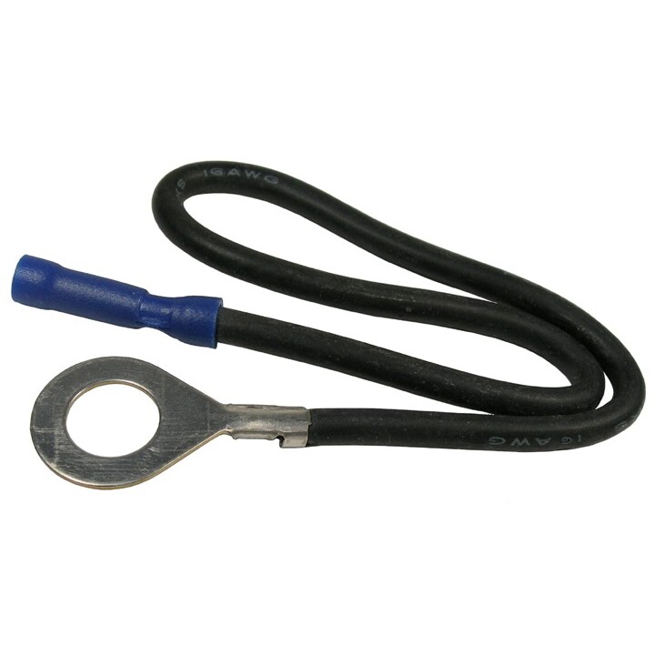 Pico 5550PT  9-1/4" 16 Gauge Starter Solenoid Fusible Link 1/4" Stud Compatible with GM Vehicles- Black 1 per Package