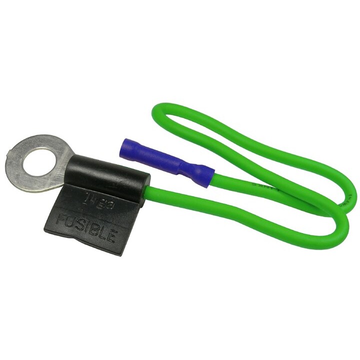 Pico 5554A  10-1/2" 14 Gauge Starter Solenoid Fusible Link 5/16" Stud Compatible with Ford - Green 25 per Package