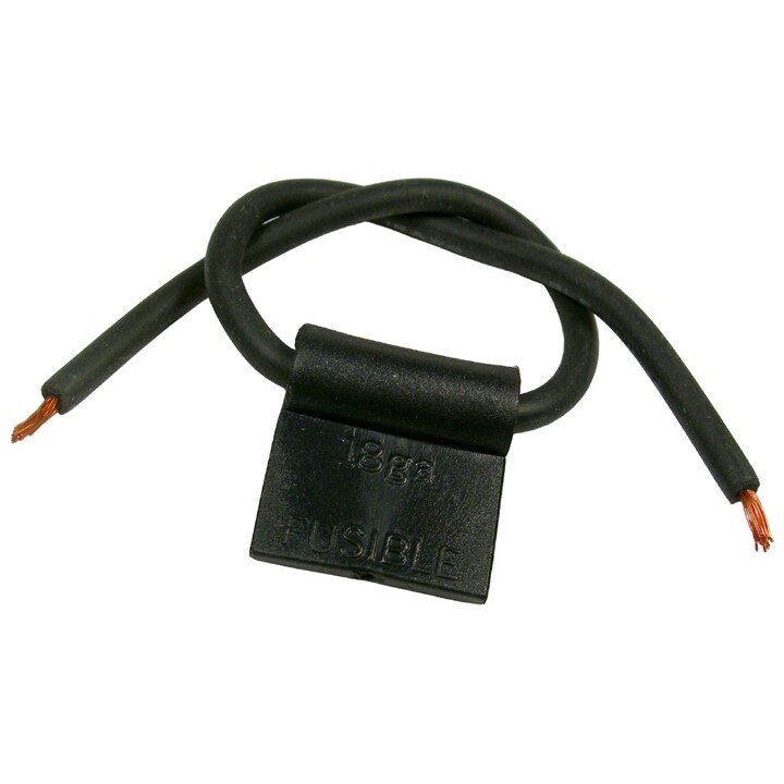 Pico 5555A  8" Universal 18 Gauge Ignition Battery Fusible Link Compatible with Chrysler Vehicles - Black 25 per Package