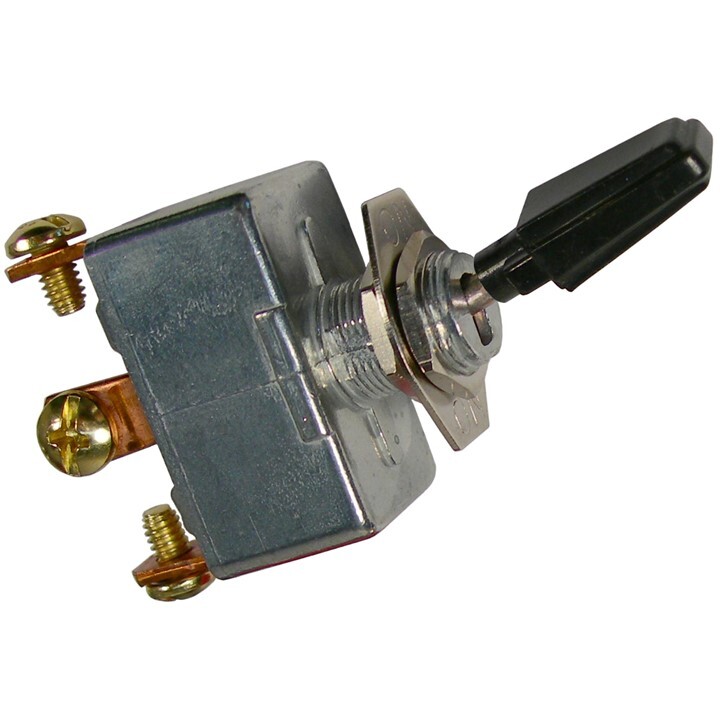 Pico 5573PT  6-12 Volt 50 Amp Heavy Duty On-Off Toggle Switch 1" Black Handle SPST