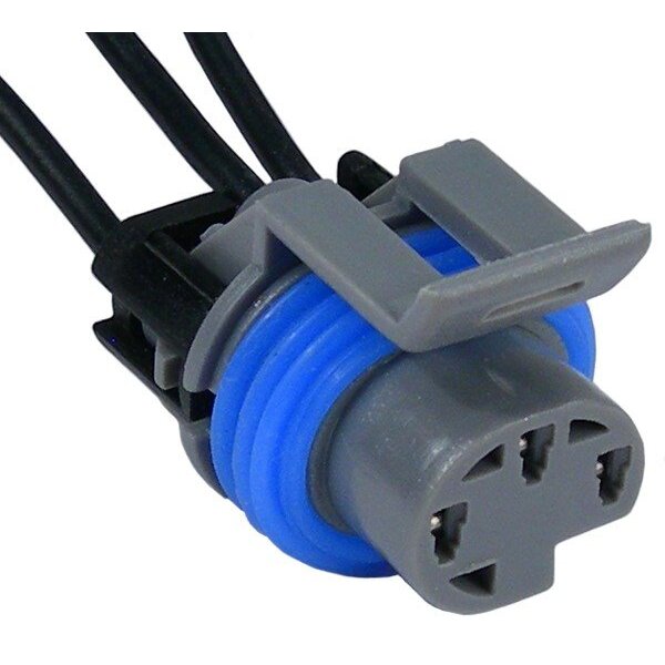 Pico 5609A  Oil Pressure Switch Connector Three Lead Wiring Pigtail 3-18ga Leads Compatible with GM Vehicles (12085499)