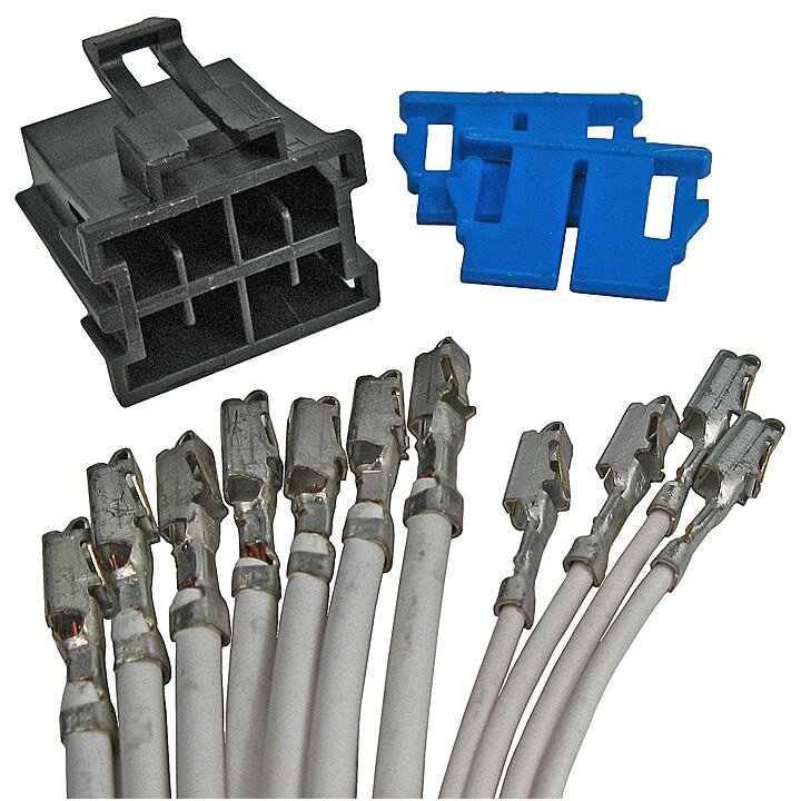 Pico 5627PT  Blow Motor, Door Lock, Power Window Eleven Lead Wiring Pigtail 7-12ga 4-18ga Leads (12101833) Compatible with GM Vehicles 1988-On and Saturn 1995-2002 - 1 Sets per Package