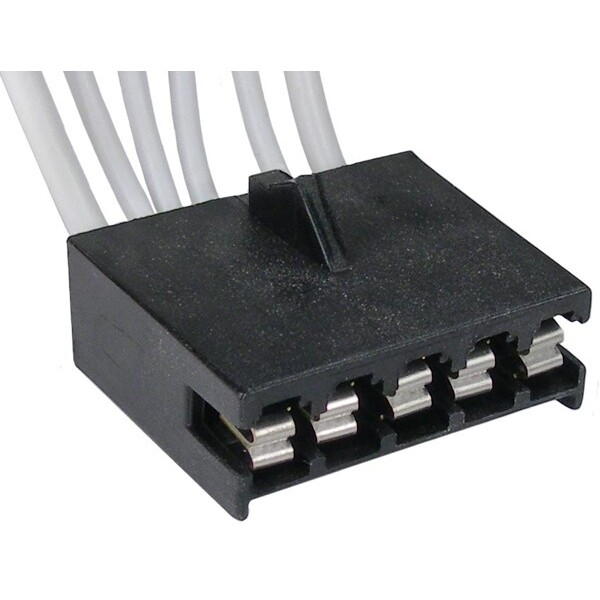 Pico 5648PT  Cooling Fan Relay Harness Switch Six Lead Wiring Pigtail 4-18ga 2-12ga Leads (12101922) Compatible with GM Vehicles 1985-1988