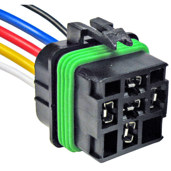 Pico 5667A Relay Five Lead Wiring Pigtail 3-12ga and 2-18ga Leads Compatible with GM Vehicles - 25 per Package Pico 5667A Relay Five Lead Wiring Pigtail 3-12ga and 2-18ga Leads Compatible with GM Vehicles - 25 per Package