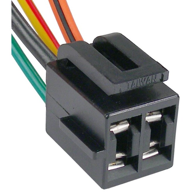 Pico 5719PT  Fan Speed Switch Four Lead Wiring Pigtail 2-12ga 1-14ga 1-16ga Leads Compatible with Ford Vehicles 1983-1993