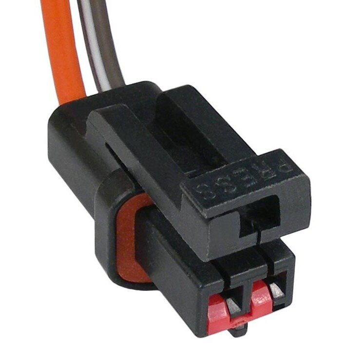 Pico 5724A  Engine Cooling Fan Switch Two Lead Wiring Pigtail Black 2-14ga Leads Compatible with Ford Vehicles 1984-On - 25 per Package