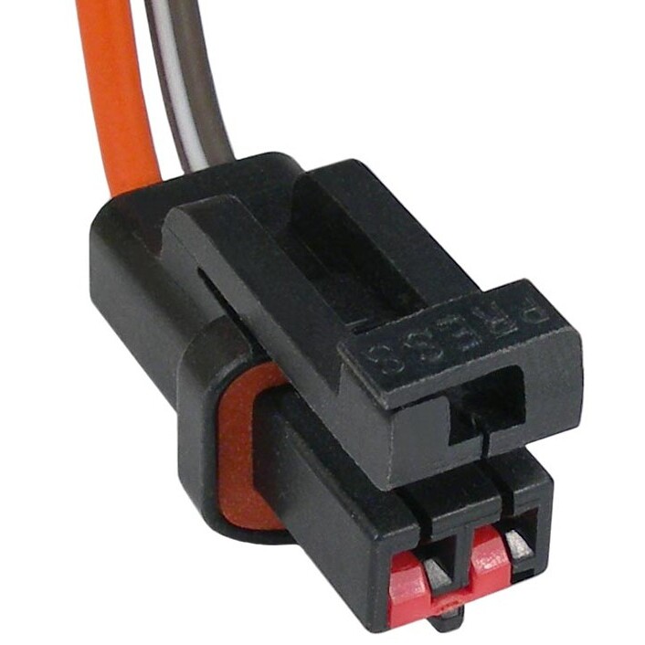 Pico 5724PT  Engine Cooling Fan Switch Two Lead Wiring Pigtail Black 2-14ga Leads Compatible with Ford Vehicles 1984-On