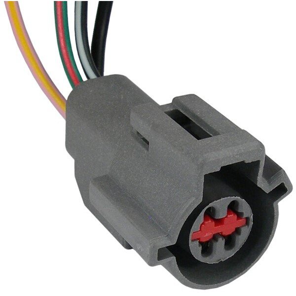 Pico 5737A  Truck Exhaust Oxygen Sensor Four Lead Wiring Pigtail Gray 3-18ga 1-16ga Leads Compatible with Ford Vehicles 1989-1994 - 25 per Package