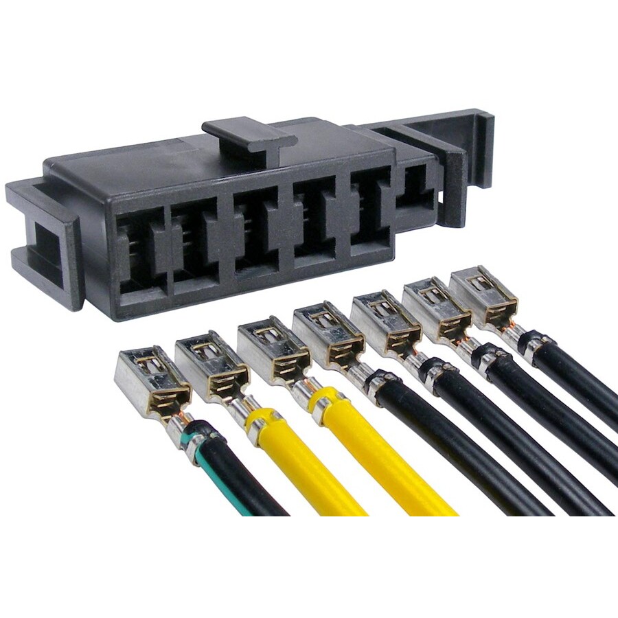 Pico 5748PT  Ignition Switch Repair Harness Kit Seven Lead Wiring Pigtail 4-12ga 3-10ga Leads Compatible with Ford Vehicles 1981-On - 1 Set per Package