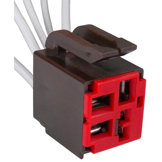 Pico 5751PT  EEC Relay Repair Harness Five Lead Wiring Pigtail 2-18ga 2-16ga 1-14ga Leads (E3AZ-12A646-A) Compatible with Ford Vehicles 1983-On