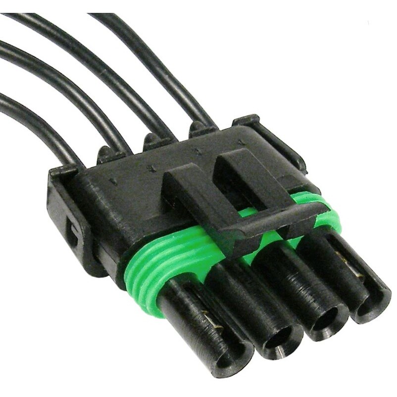 Pico 5793PT Replacement Four Cavity Tower Pigtail Assembly with Female Terminals Compatible with Weatherpack Connector Pico 5793PT Replacement Four Cavity Tower Pigtail Assembly with Female Terminals Compatible with Weatherpack Connector