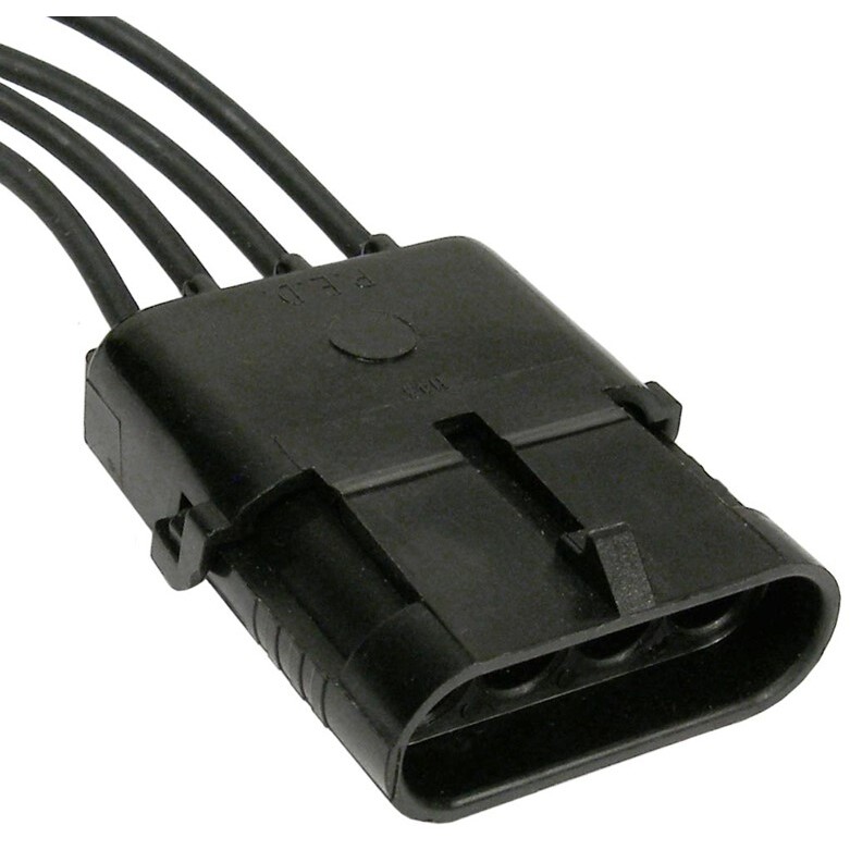 Pico 5798PT  Replacement Four Cavity Shroud Pigtail Assembly with Male Terminals Compatible with Weatherpack Connector Pico 5798PT  Replacement Four Cavity Shroud Pigtail Assembly with Male Terminals Compatible with Weatherpack Connector