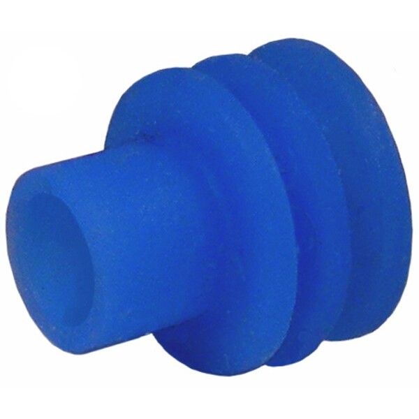Pico 5849PT Replacement 12 AWG Silicone Cable Seal - Blue Compatible with Weatherpack Connector (12015193) 5 per Package Pico 5849PT Replacement 12 AWG Silicone Cable Seal - Blue Compatible with Weatherpack Connector (12015193) 5 per Package