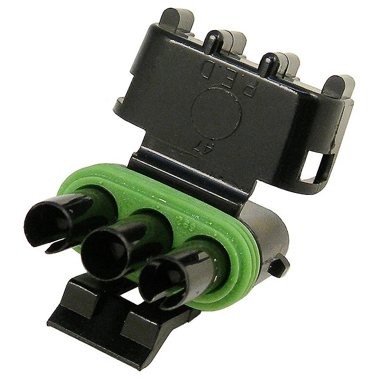 Pico 5865A  Replacement Three Cavity Tower Housing Compatible with Weatherpack Connector (12015793) 100 per Package