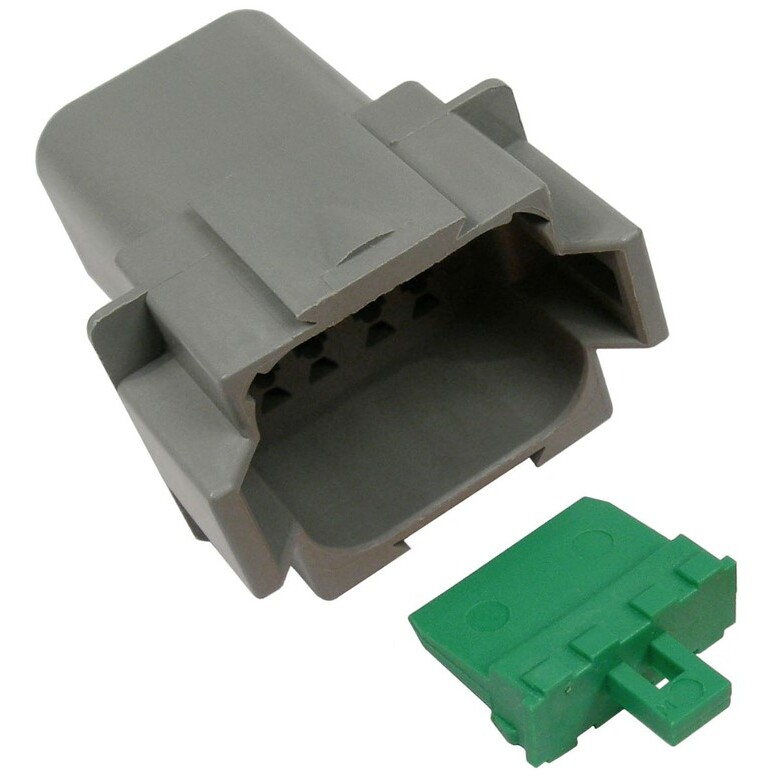 Pico 5998PT Replacement 8-Way Female Housing and Wedge Set Compatible with Deutsch / Wedgelock Connector - 1 Set per Package Pico 5998PT Replacement 8-Way Female Housing and Wedge Set Compatible with Deutsch / Wedgelock Connector - 1 Set per Package