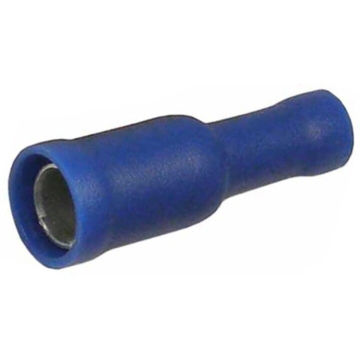 Pico 1269A  16-14 AWG (Blue) 0.195" Vinyl Insulated Electrical Wiring Bullet Receptacle 500 Per Package