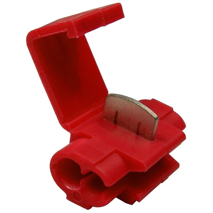 Pico 1558KT  22-16 AWG (Red) Electrical Wiring Hot Line Quick Splice / Tap-In 5 Per Package