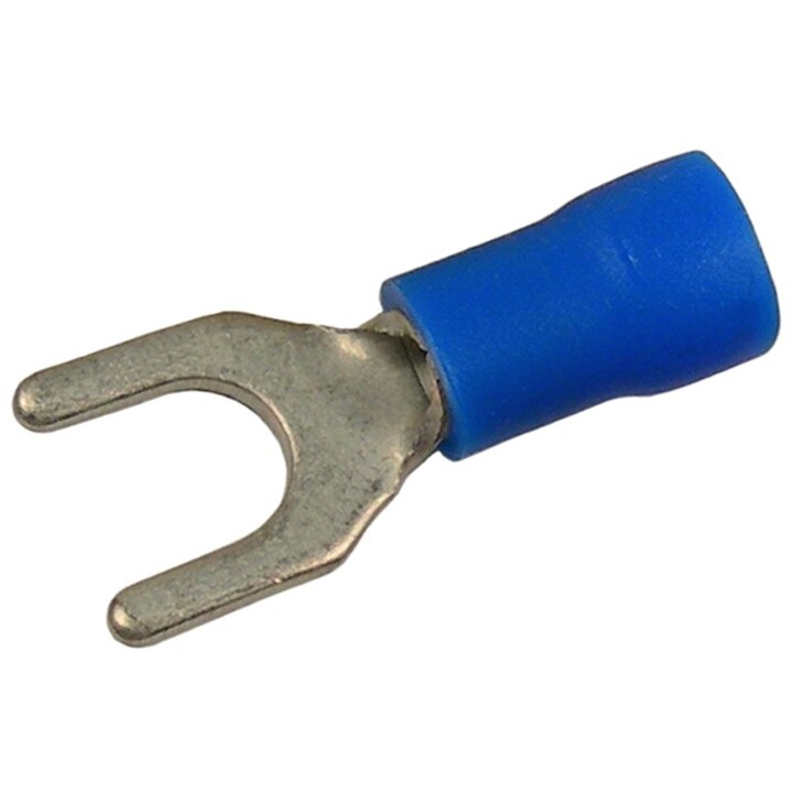 Pico 1823A  16-14 AWG(Blue)  Flared Vinyl Insulated Electrical Wiring #6 Spade Terminals 1000 Per Package
