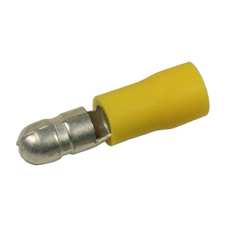 Pico 1959A 12-10 AWG(Yellow) 0.195" Flared Vinyl Insulated Electrical Wiring Bullet Connectors 500 per Package Pico 1959A 12-10 AWG(Yellow) 0.195" Flared Vinyl Insulated Electrical Wiring Bullet Connectors 500 per Package