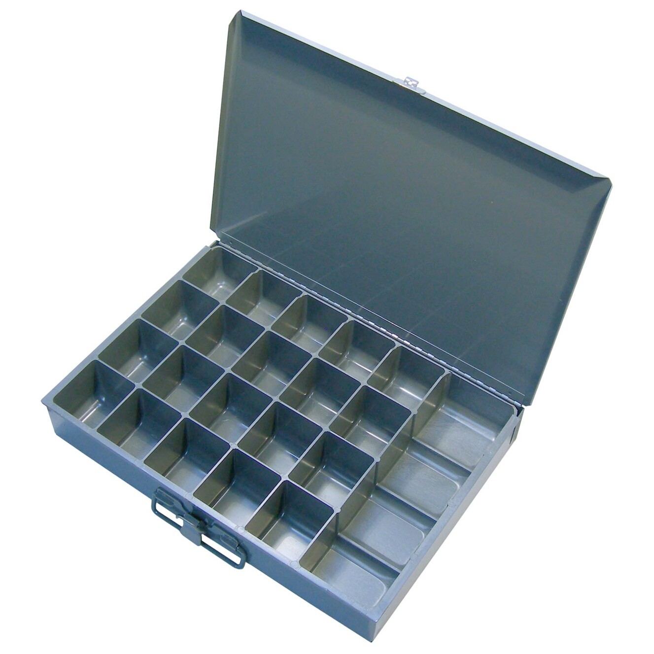 Pico 0013A  13-1/2" x 9-1/2" x 2" Empty 21 Compartment Metal Kit Drawer with Tool Slot